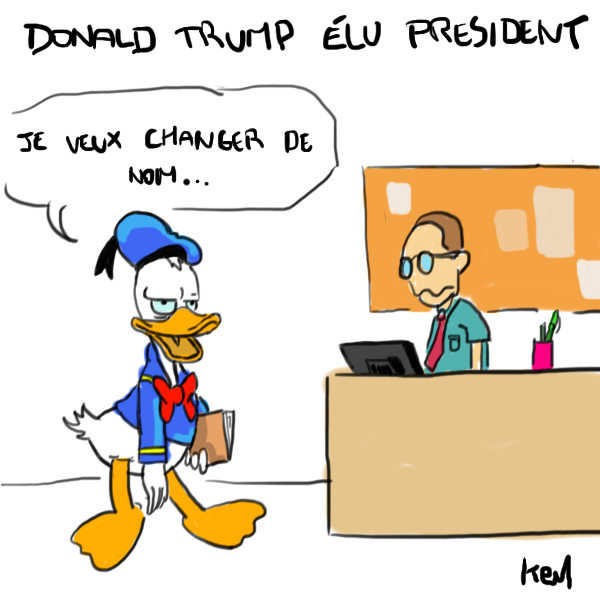 Donald change de nom